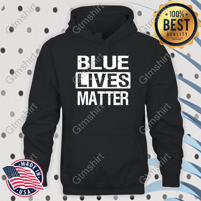 Zeek Arkham Blue Lives Matter Tee Shirt Back The Blue