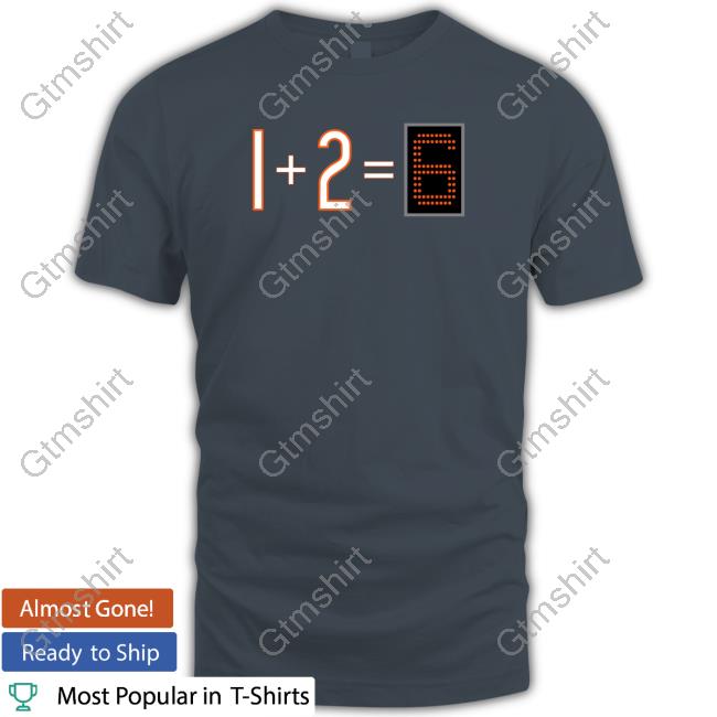 Official Obvious Shirts Merch 1+2=6 Shirt