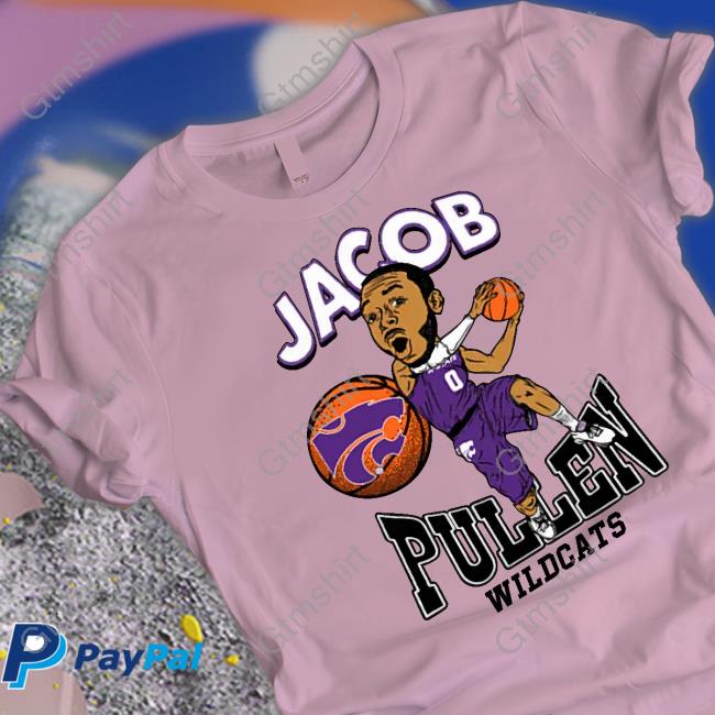 Jacob Pullen K-State Wildcats Caricature T Shirts Rally House Merch