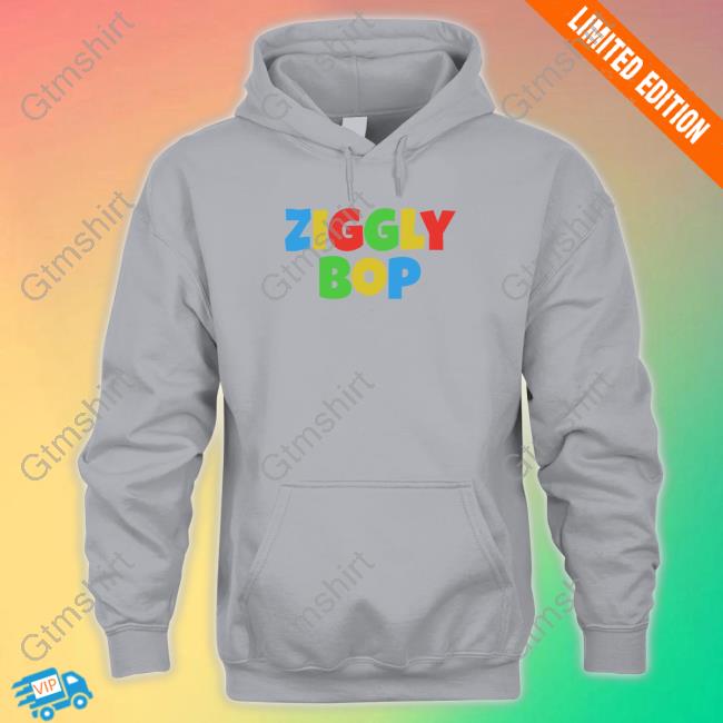 Colorful Ziggly Bop Hooded Sweatshirt