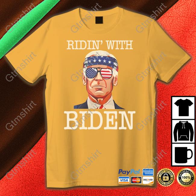 Chris Mowrey Ridin' With Biden Long Sleeve Shirt