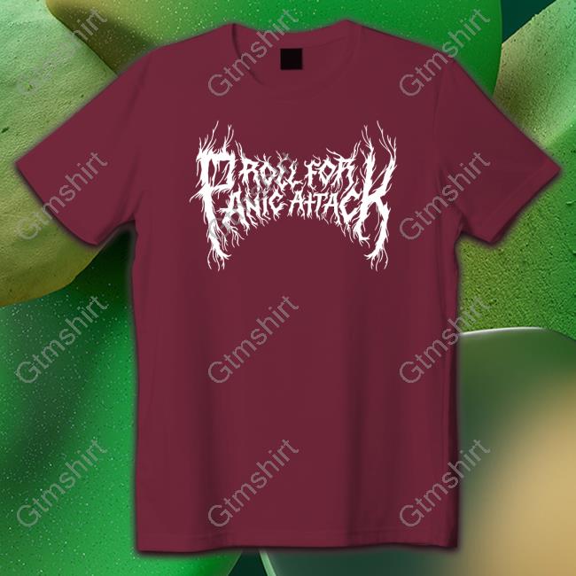 Official Dimension 20 Dropout Store Fantasy High Roll For Panic Attack Shirt Tee Shirt