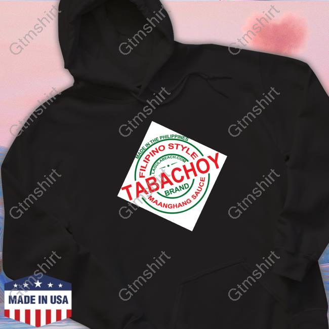 Lagula Beach Merch Tabachoy Filipino Style Maanchang Brand Tee Shirt