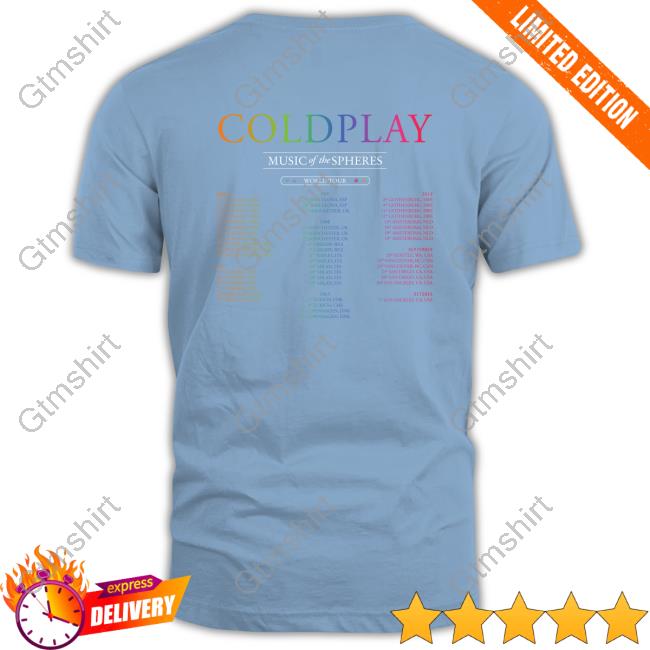 Coldplay Love Button 2023 T-Shirt