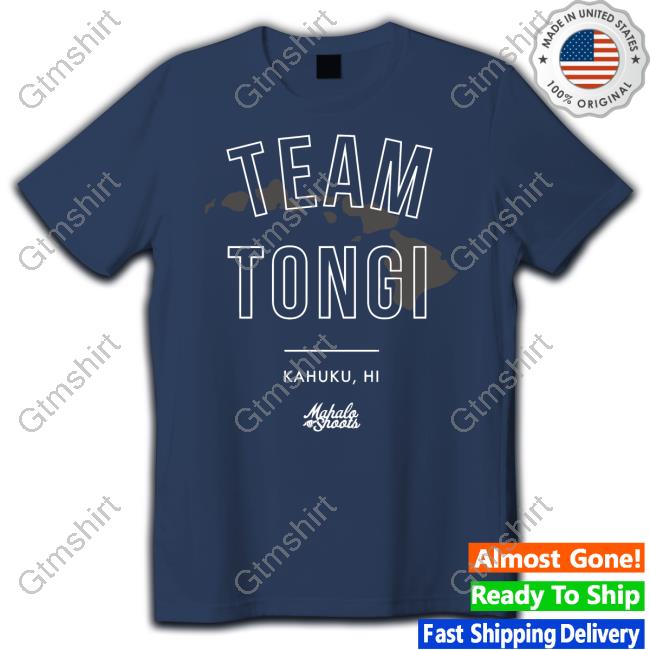 Mahalo Shoots X I Am Tongi Team Tee Team Tongi Kahuku Hi Crewneck Sweatshirt