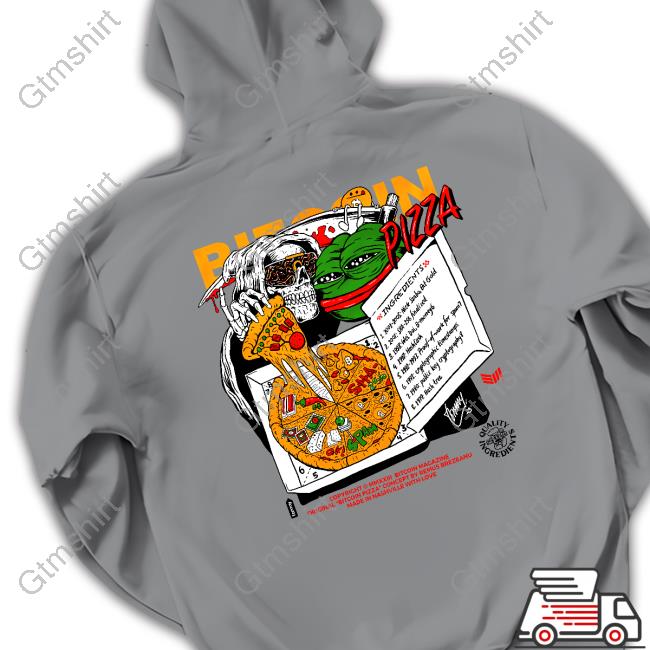 Bitcoin Pizza Day Crewneck Sweatshirt