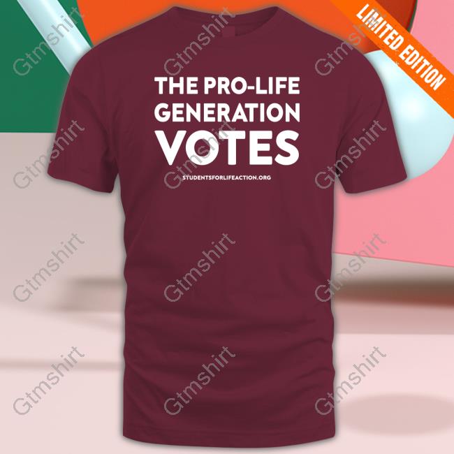 The Pro Life Generation Votes Hoodie