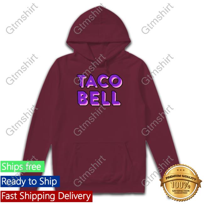 Official Taco Bell Taco Shop Taco Bell Distress Logo Tee