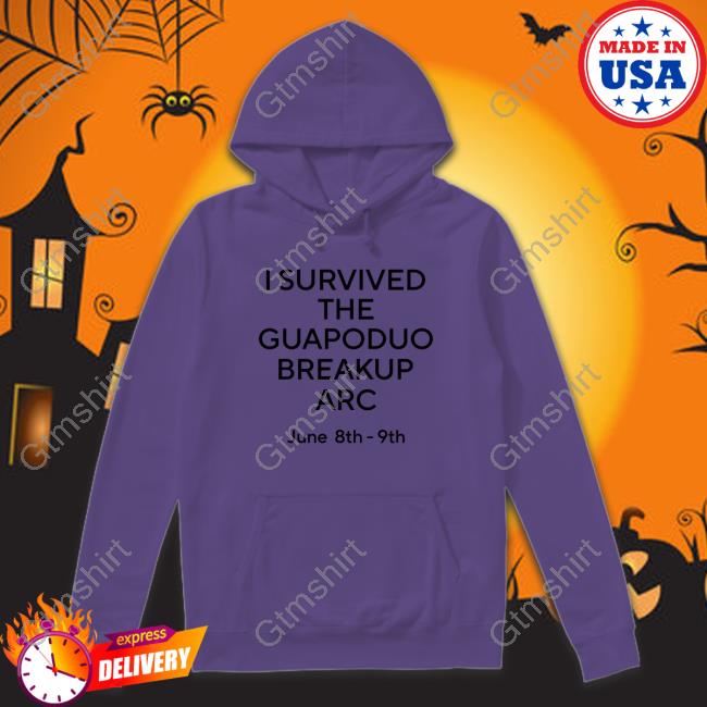 Official I Survived The Guapoduo Breakup Arc Long Sleeve Tee