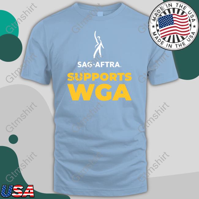 Sag Aftra Supports Wga Long Sleeve T-Shirt