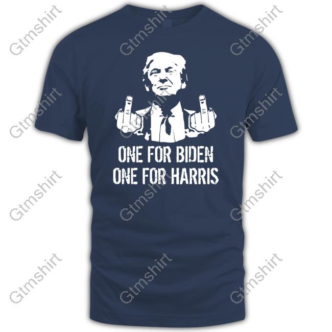 Official Trump One For Biden One For Harris Shirt