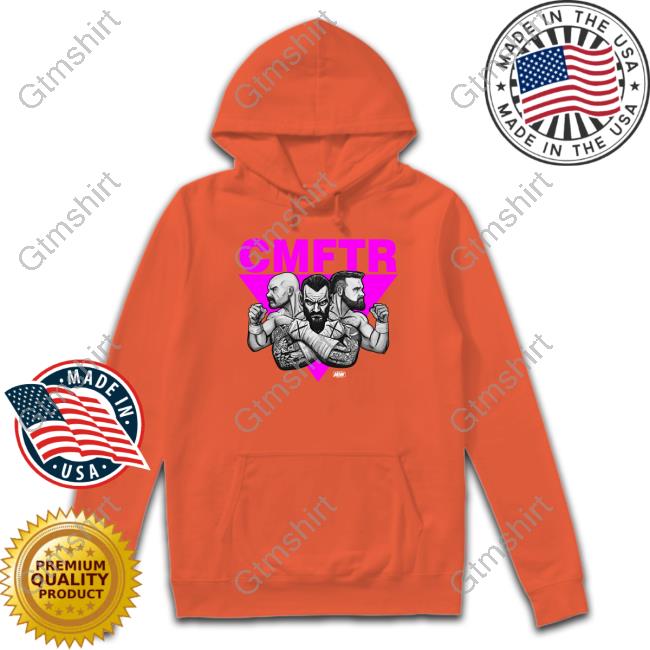 Official All Elite Wrestling CM Punk And FTR The Foundation Hoodie