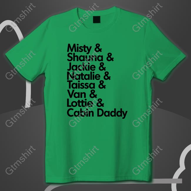 Official Yellowjackets Characters And Cabin Daddy Tee Shirt