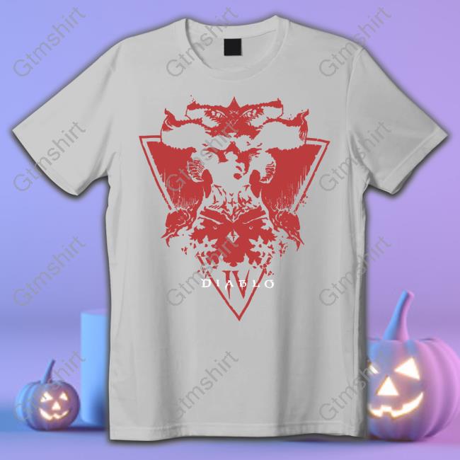 Official Blizzard Gear Merch Diablo IV J NX Black Lilith Is Back T-Shirt