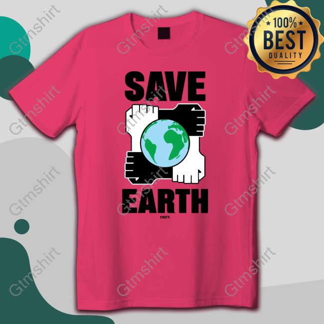 Dogfish Menswear OBEY Save Earth Shirt