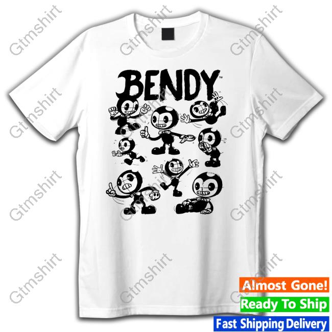 Bendy Merch Bendy Concept Art Crewneck Sweatshirt