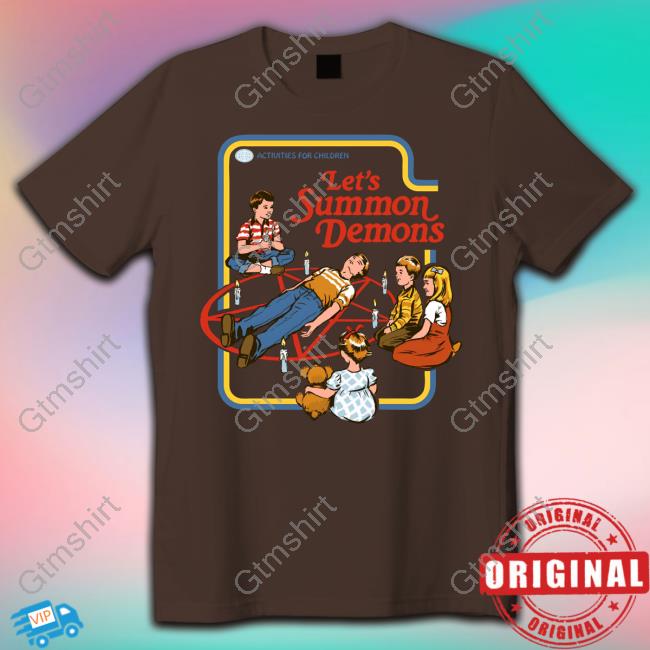 Steven Rhodes Let's Summon Demons Tee Shirt