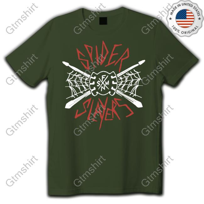 Spider Slayers Band Tee Shirt