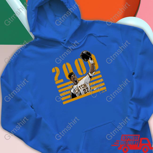 Official Andrew Mccutchen 2000 Hits Shirt
