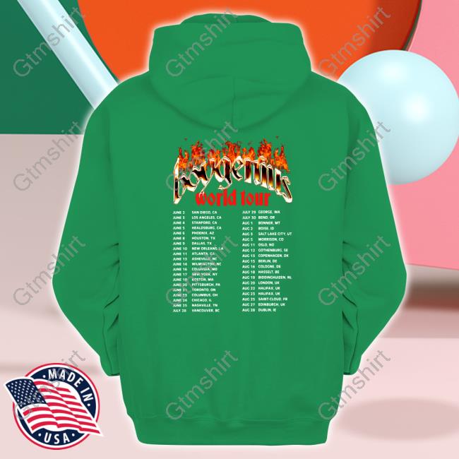 Boygenius Store World Tour Long Sleeve Tee Boygenius Updates