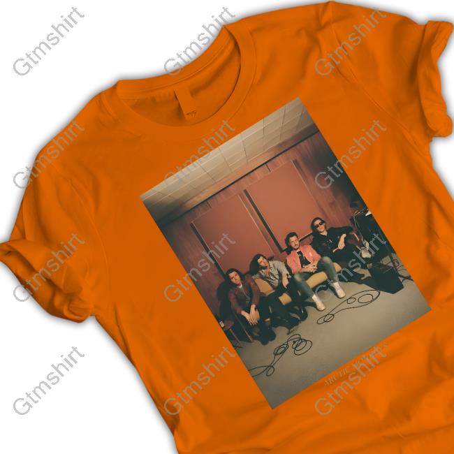 Official Arctic Monkeys Merch Band Photo Shirt