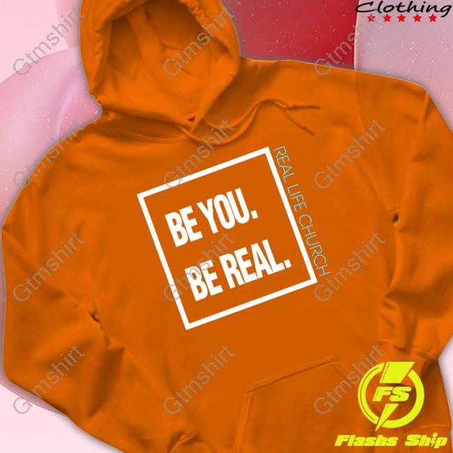 Official Dagtheviking Be You Be Real Real Life Church Long Sleeve Tee