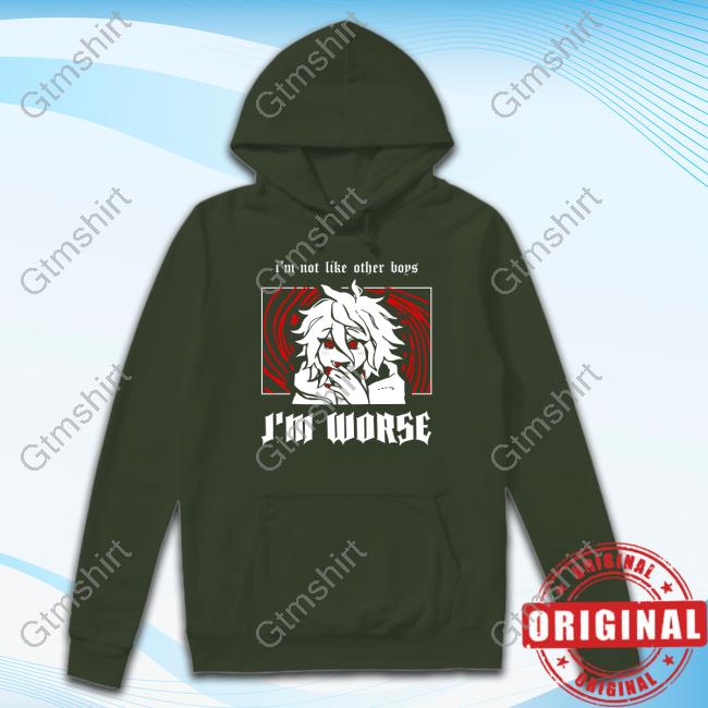 Official I'm Not Like Other Boys I'm Worse Shirt