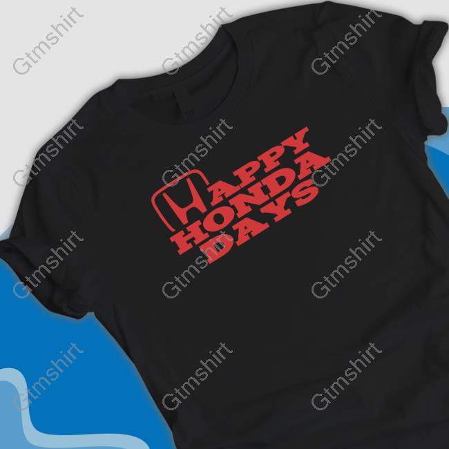 Official Shitheadsteve Merch Happy Honda Days Tacky Sweater