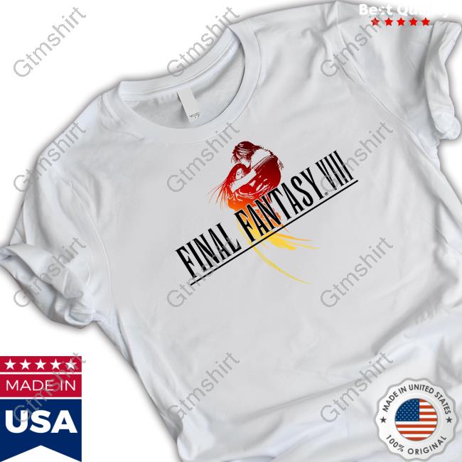 Official Ben Starr Final Fantasy Viii Logo Tee Shirt Final Fantasy Xvi