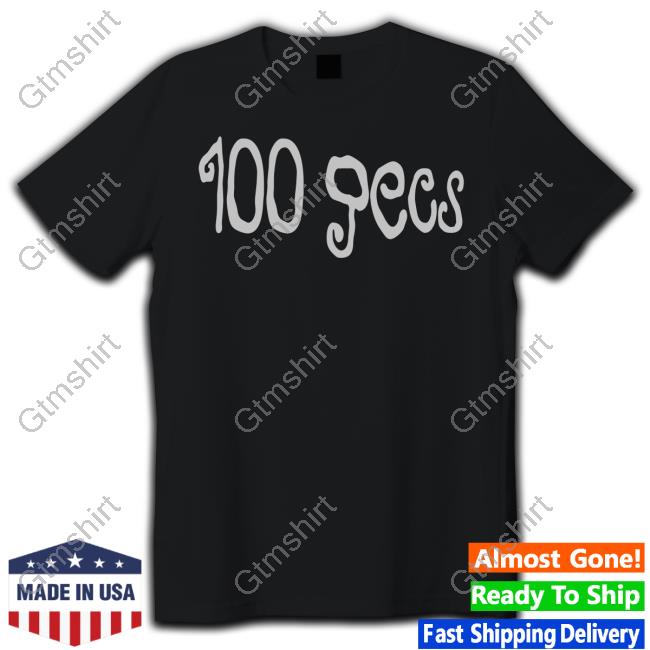 100 Gecs Merch Curly Logo Black Long Sleeve Shirt